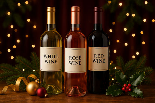 Christmas drinks package - House wine - 1 white bottle - 1 rose bottle - 1 red bottle