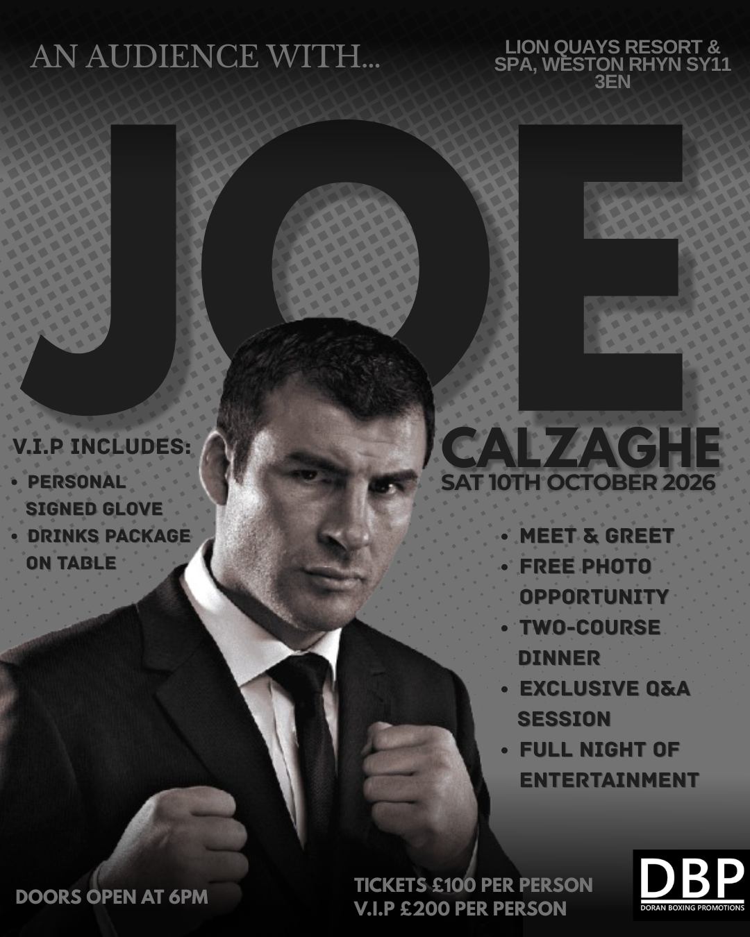 An Audience with Joe Calzaghe