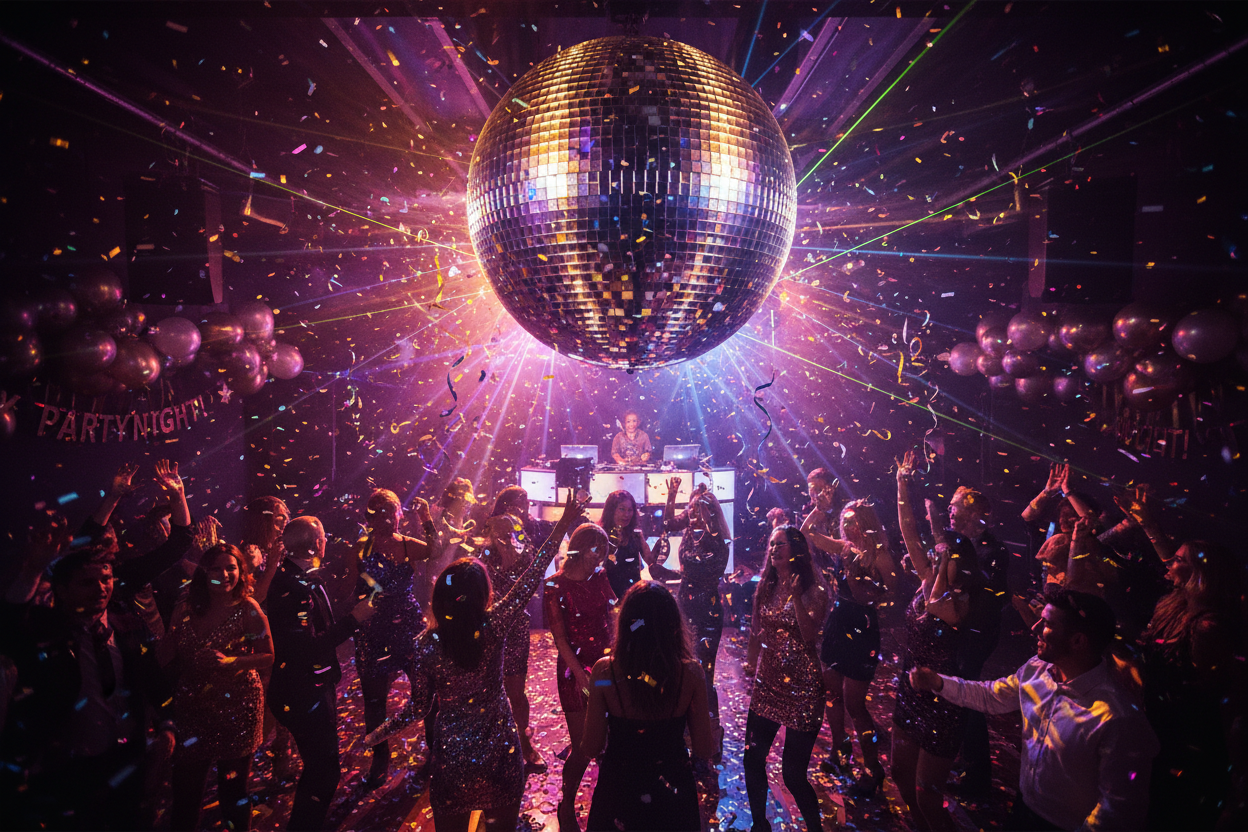 Langstone Quays Christmas Glitterball Party Night 2026